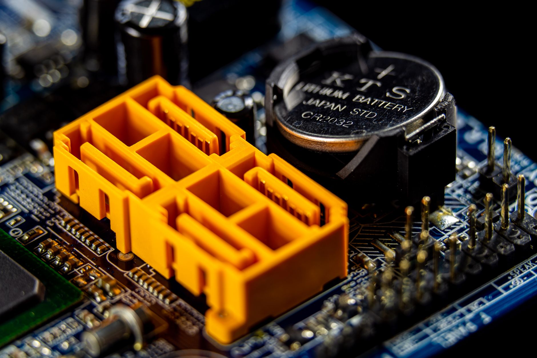 Discarded lithium-ion batteries are separated from other electronic waste for safer handling.