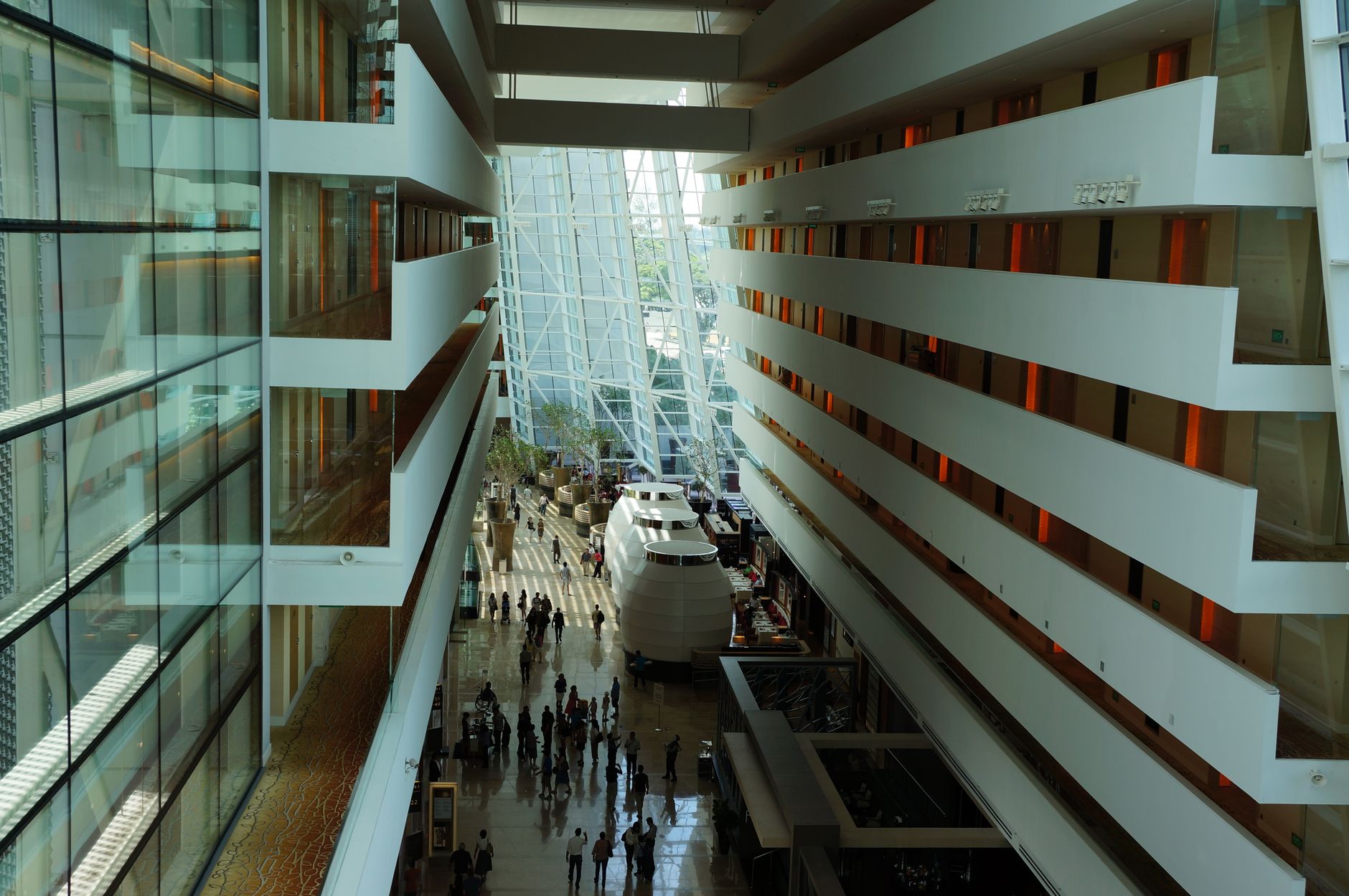 Conference hotel corridors and pre-function space that often need separate scrubbing schedules.