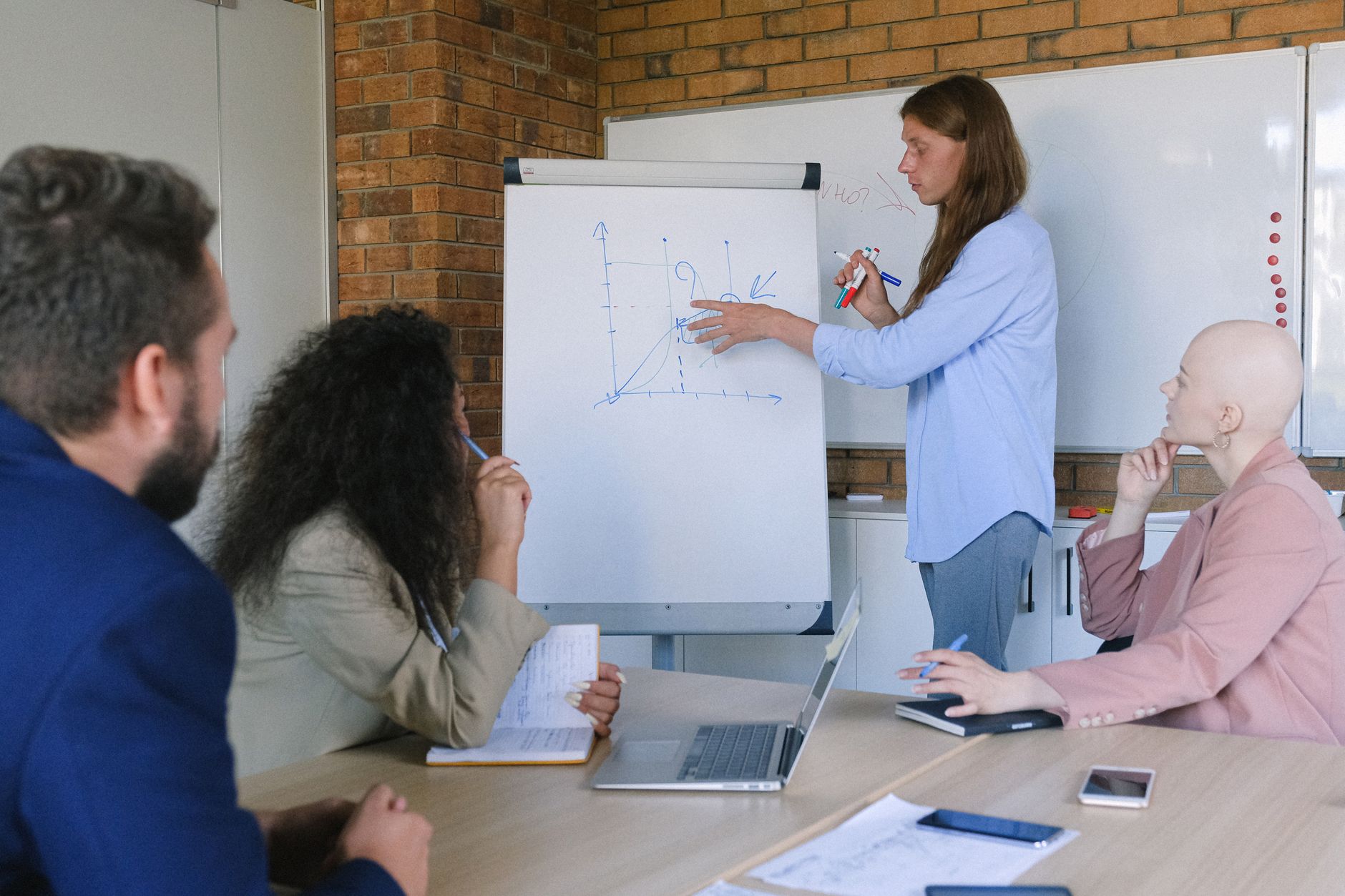 Operations staff compare notes during a training workshop designed to produce consistent event classifications.