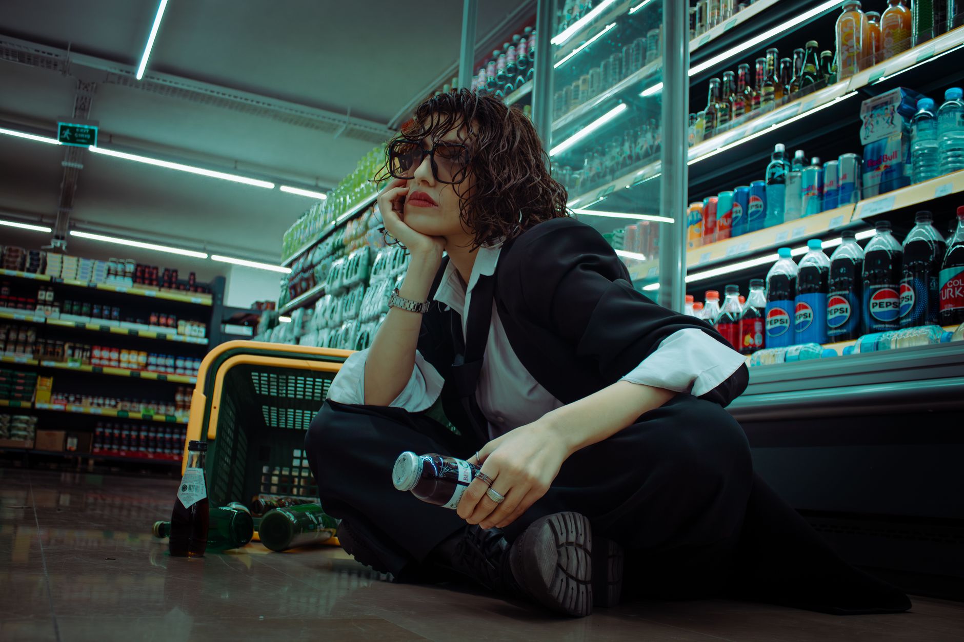 A wide, orderly retail floor with long hard-surface aisles, representing the repeatable overnight cleaning zones that suit standardized floor-care programs.