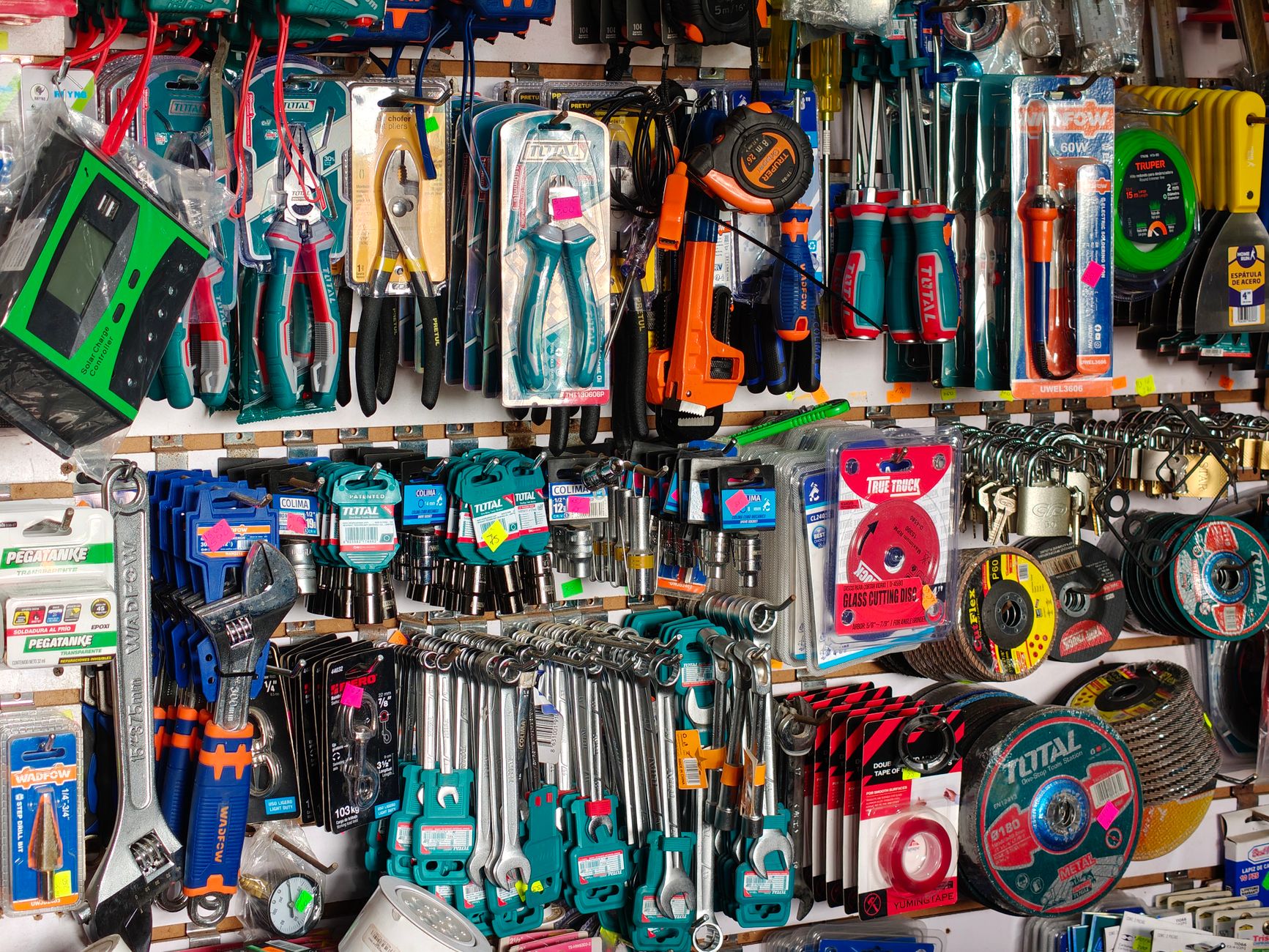 Wide view of a home-improvement store aisle, matching the rural retail environment discussed in the HomeBase rollout story.