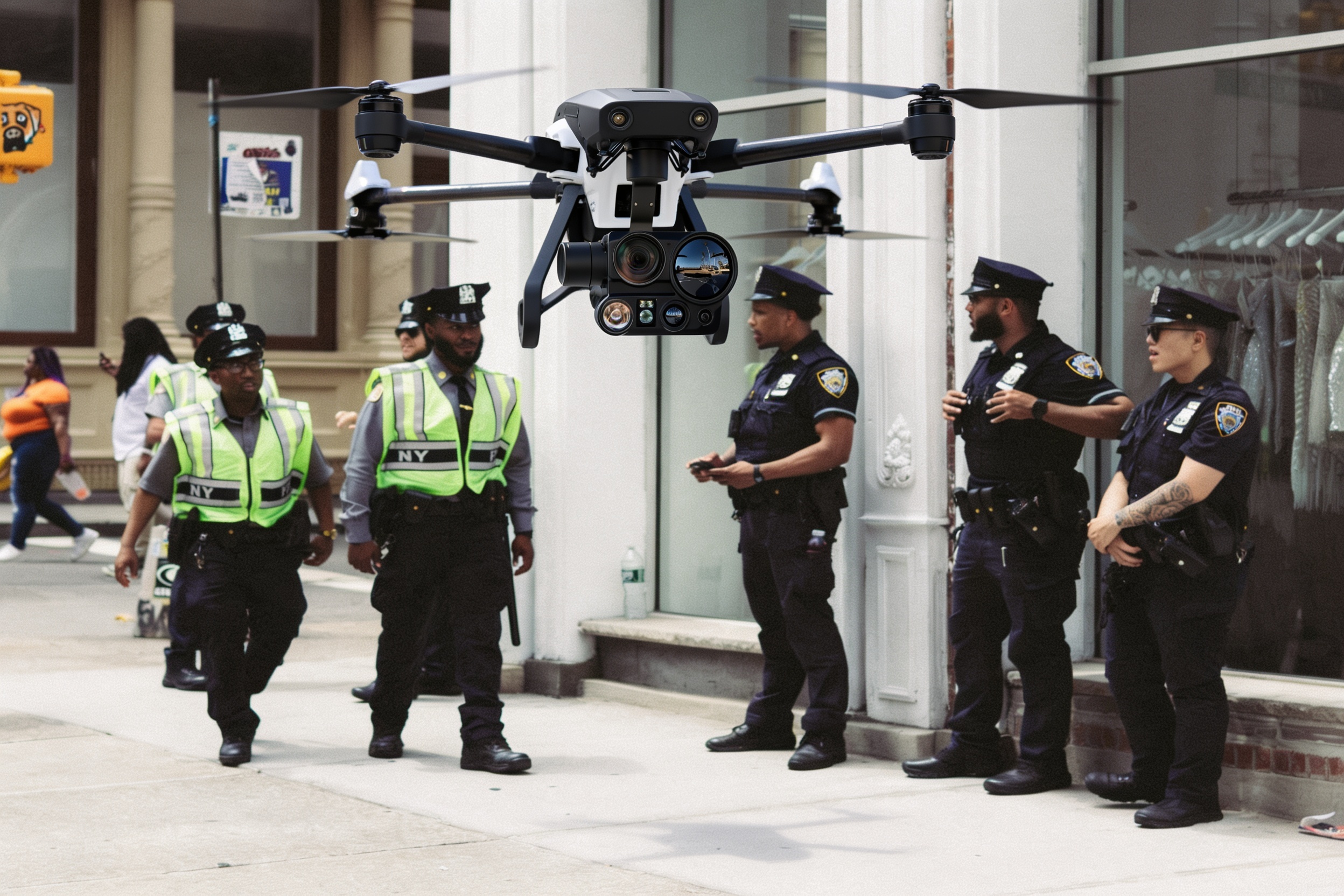 Security robots geiger