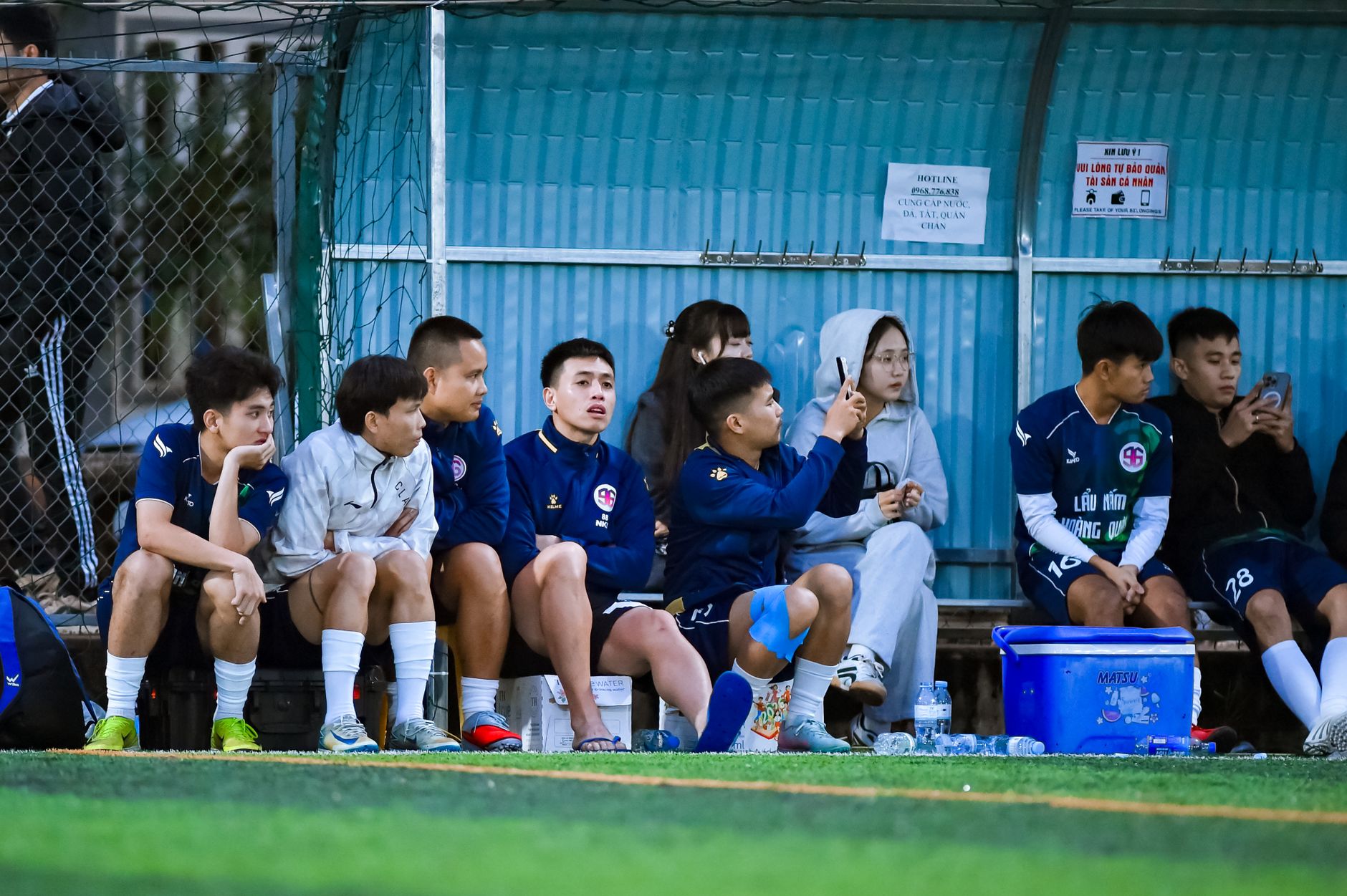 A tournament soccer field with players and spectators reflects the polished presentation the grounds team needed to preserve between events.