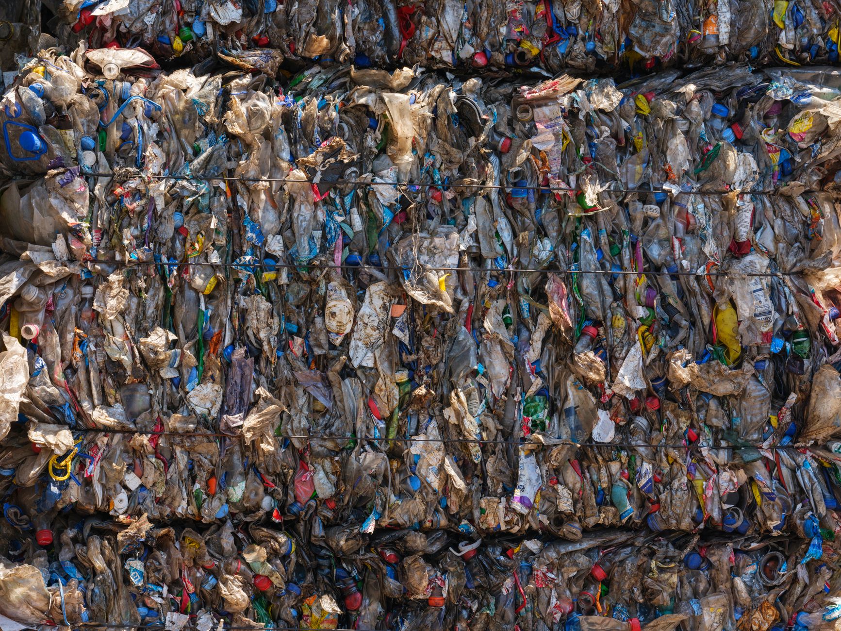 Recovered paper, metal, and plastic ready for resale as alternatives to virgin manufacturing inputs.