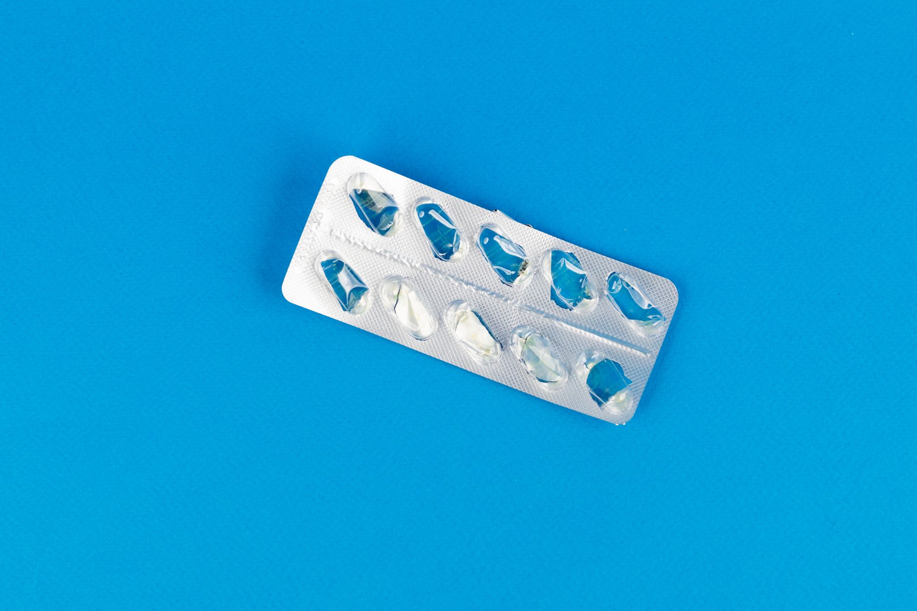 Individually packaged medication doses prepared for an older adult’s home-care routine.