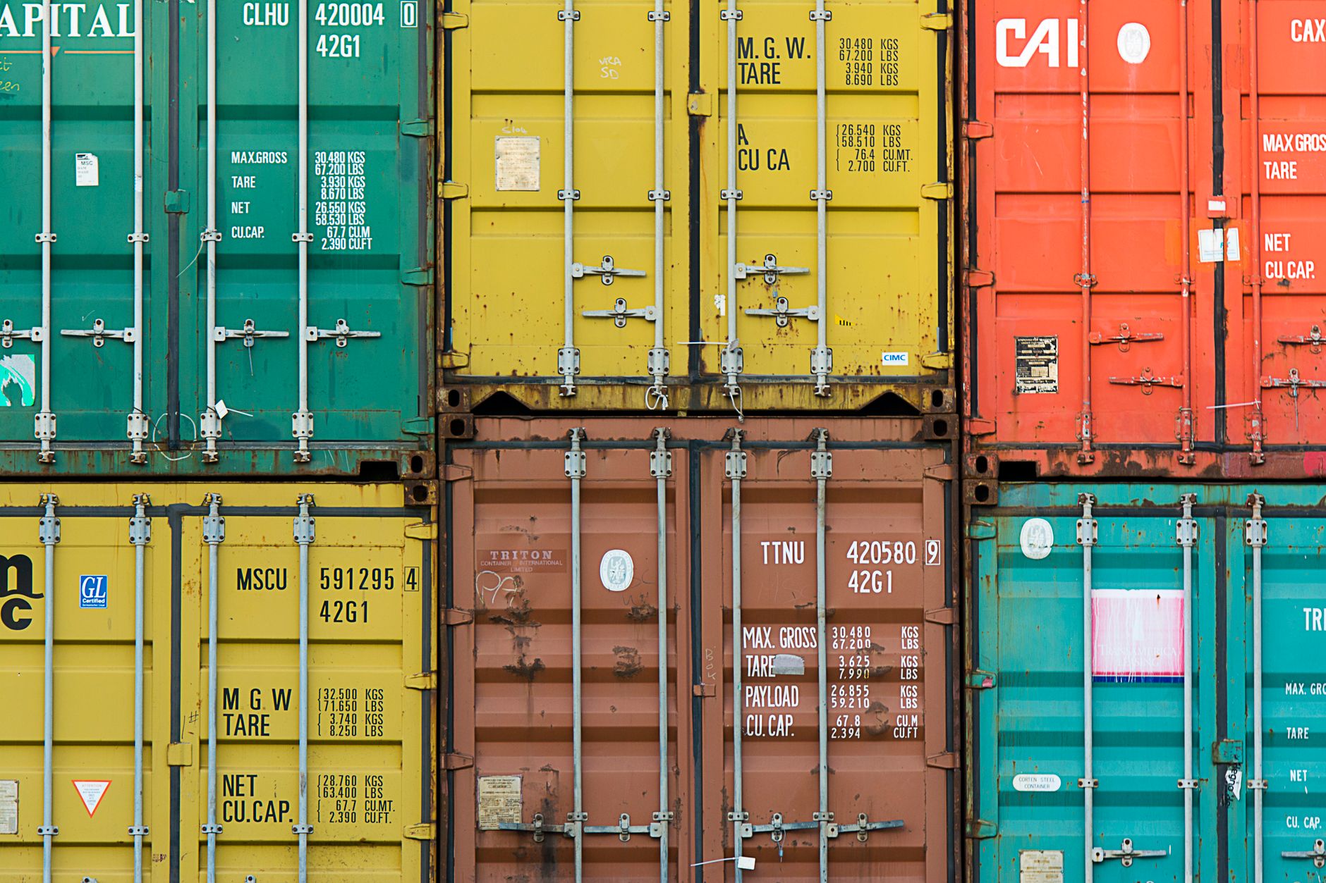 Shipping area where automated cart trains deliver picked goods.