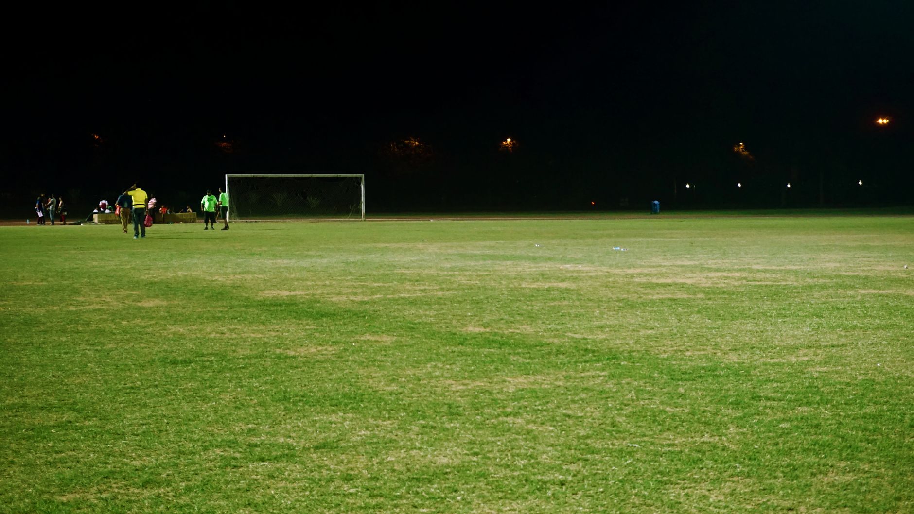 Green soccer pitches lined for community play at a regional sports park.