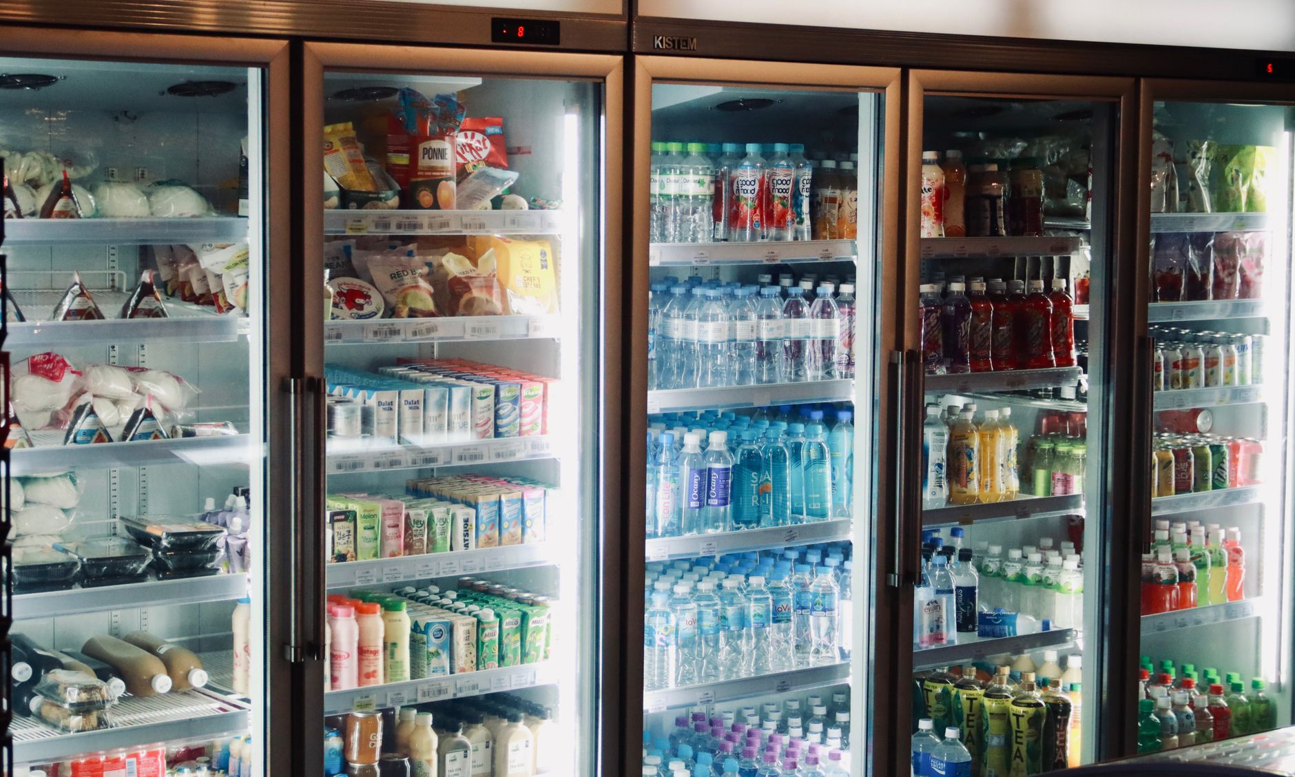 A refrigerator production line like the southern Brazil plant that automated leak and electrical testing.