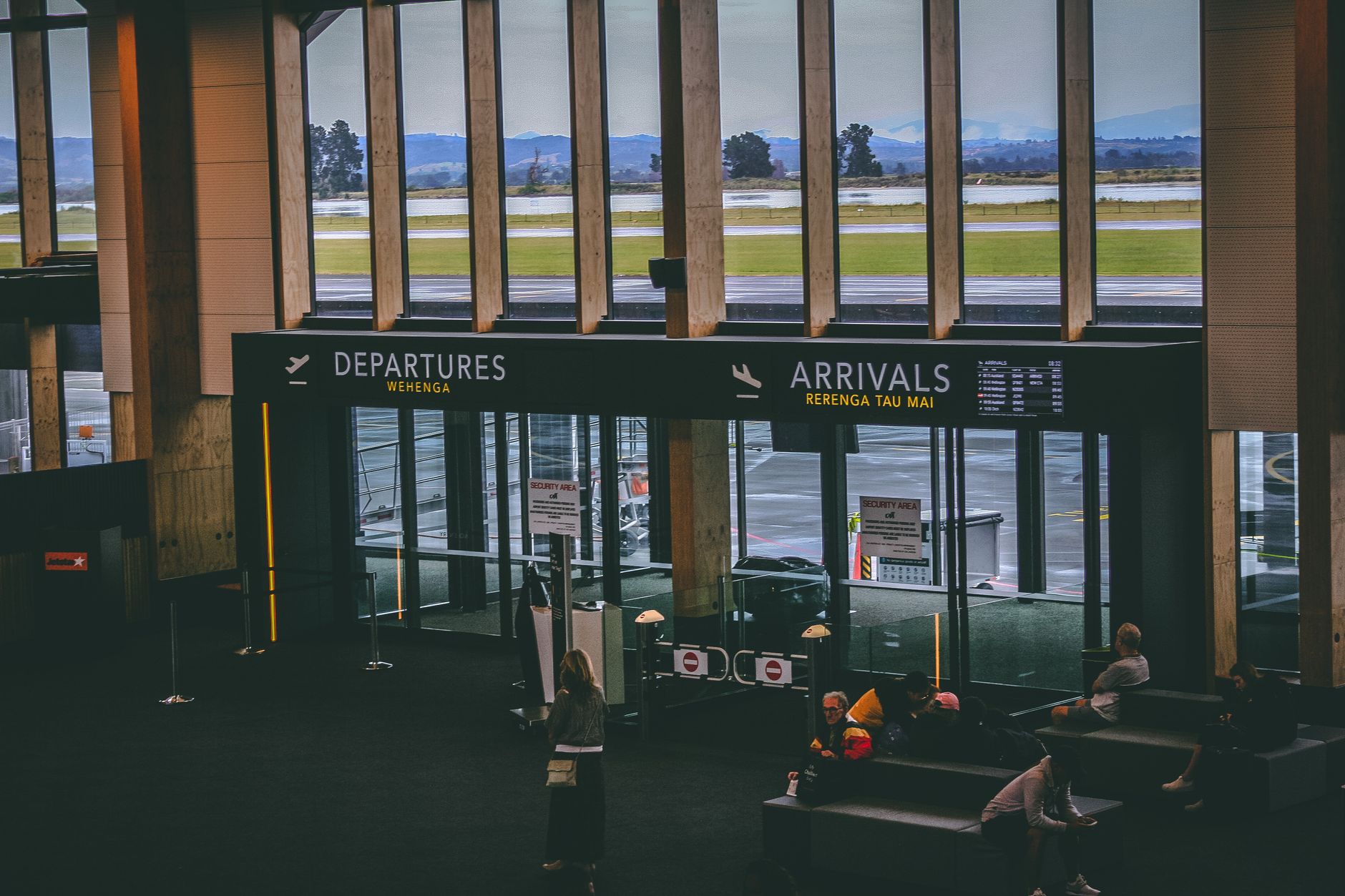 Arrival and check-in areas that stay scrubbed while staff handle restrooms and spills.