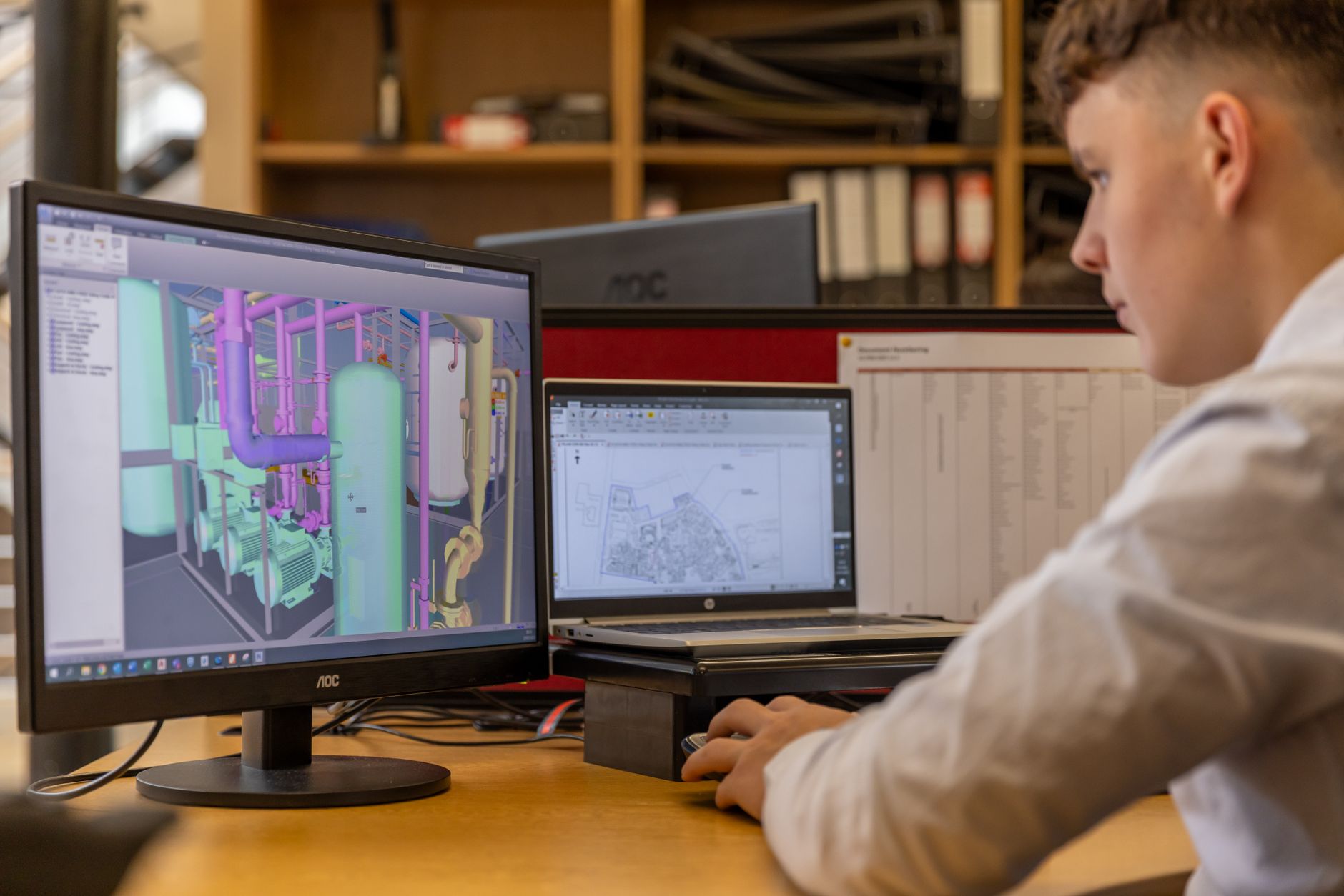 Specialist focused on production equipment rather than material walks