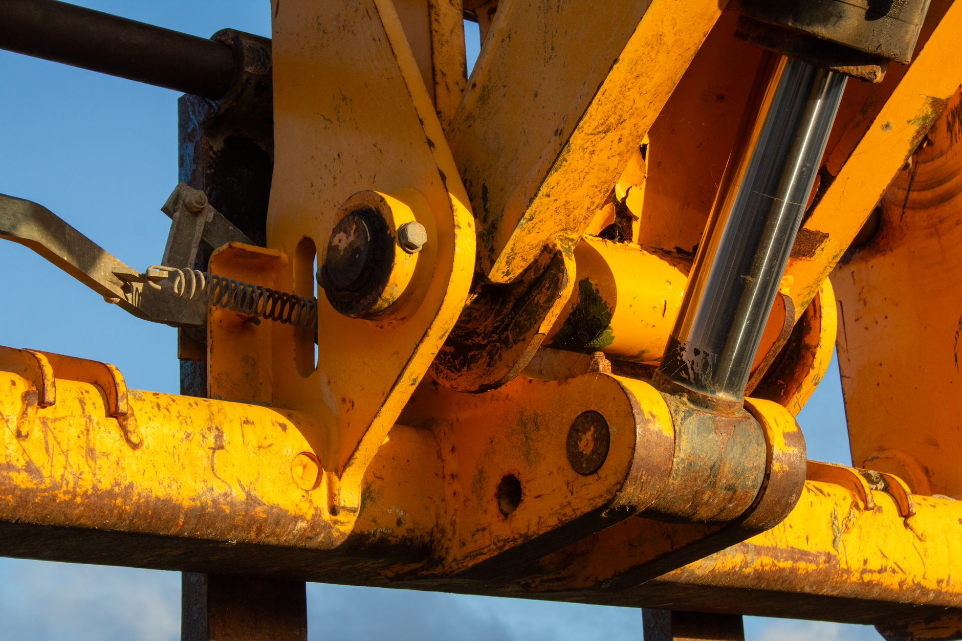 Equipment dealer parts counter where technicians pick up urgent orders