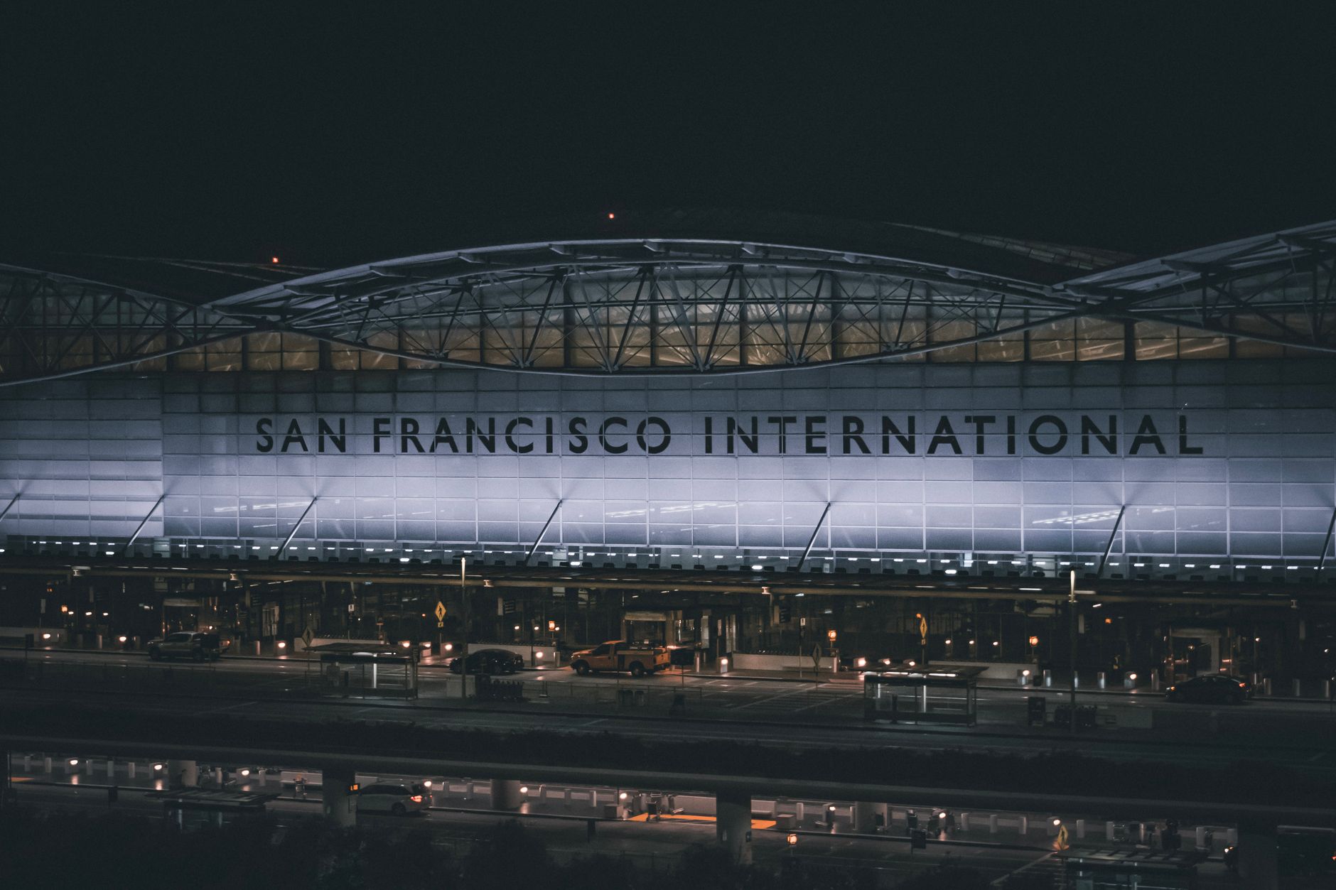 A major airport terminal served by an autonomous scrubber fleet.