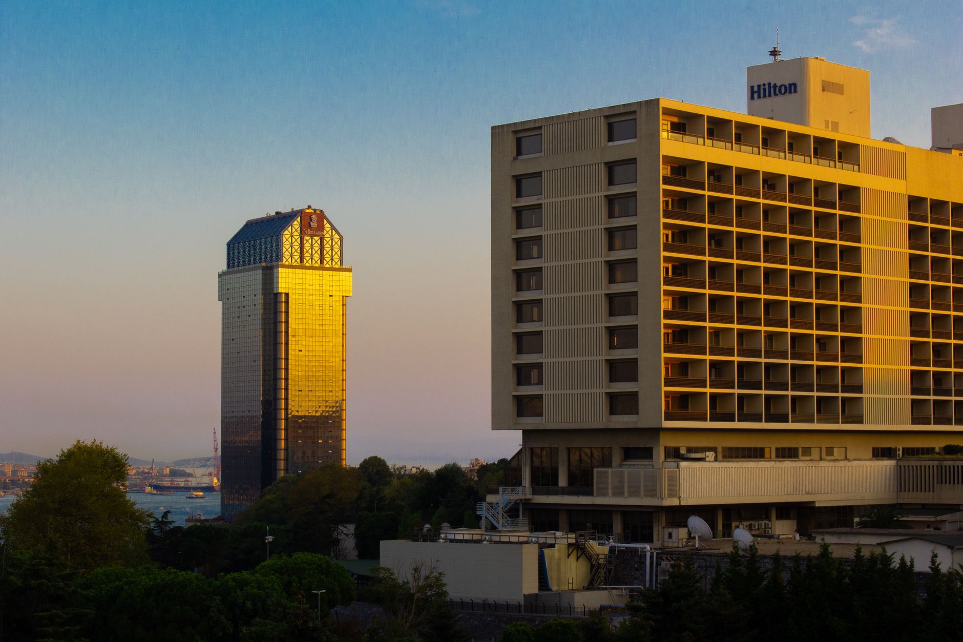 A contemporary urban hotel exterior representing the Northern California property in the case study.