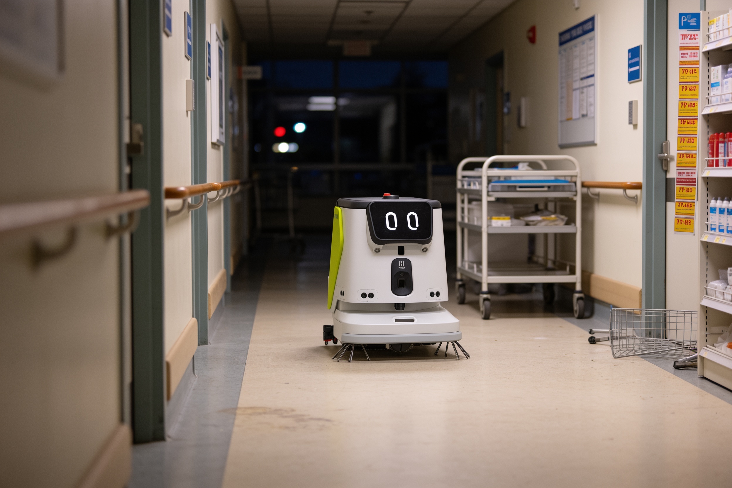 Commercial cleaning robots mccreary
