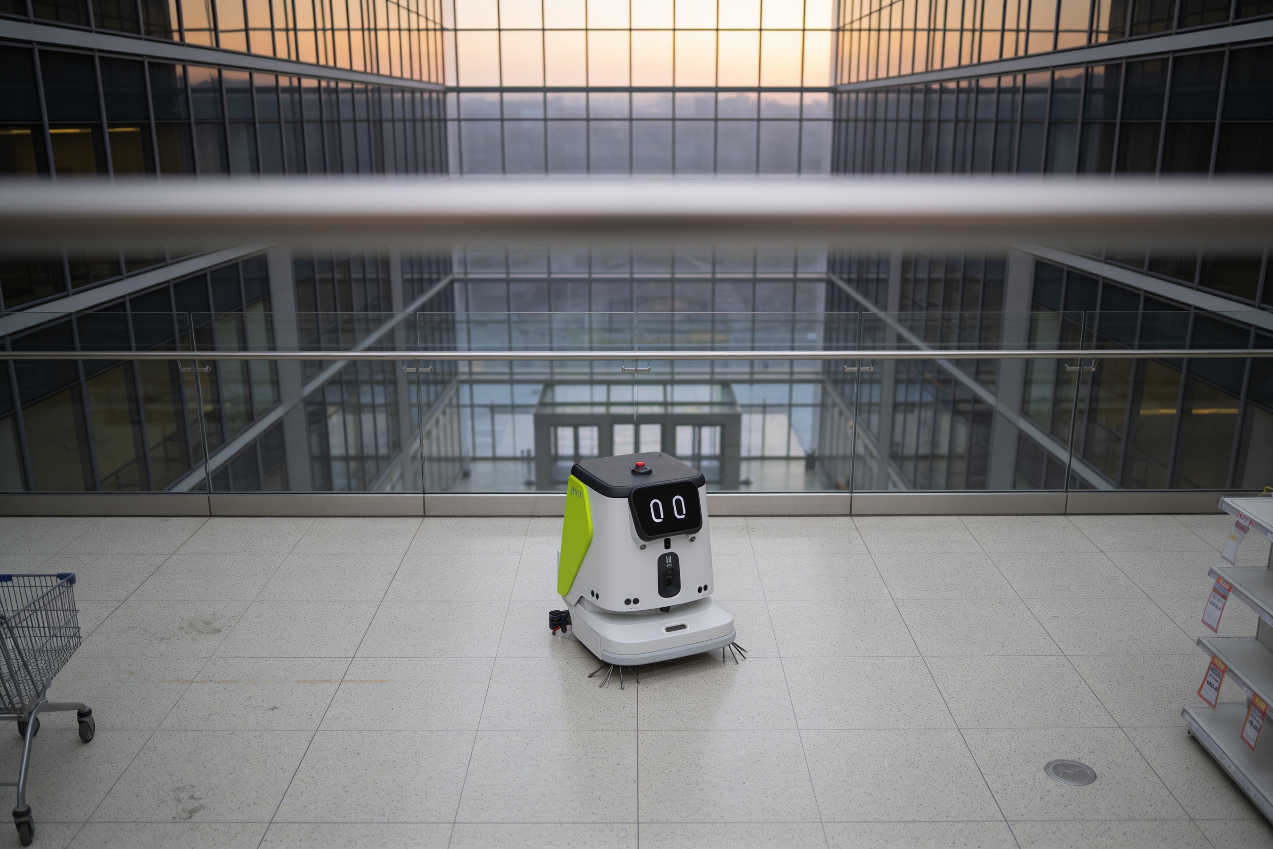 Delivery robots riverside
