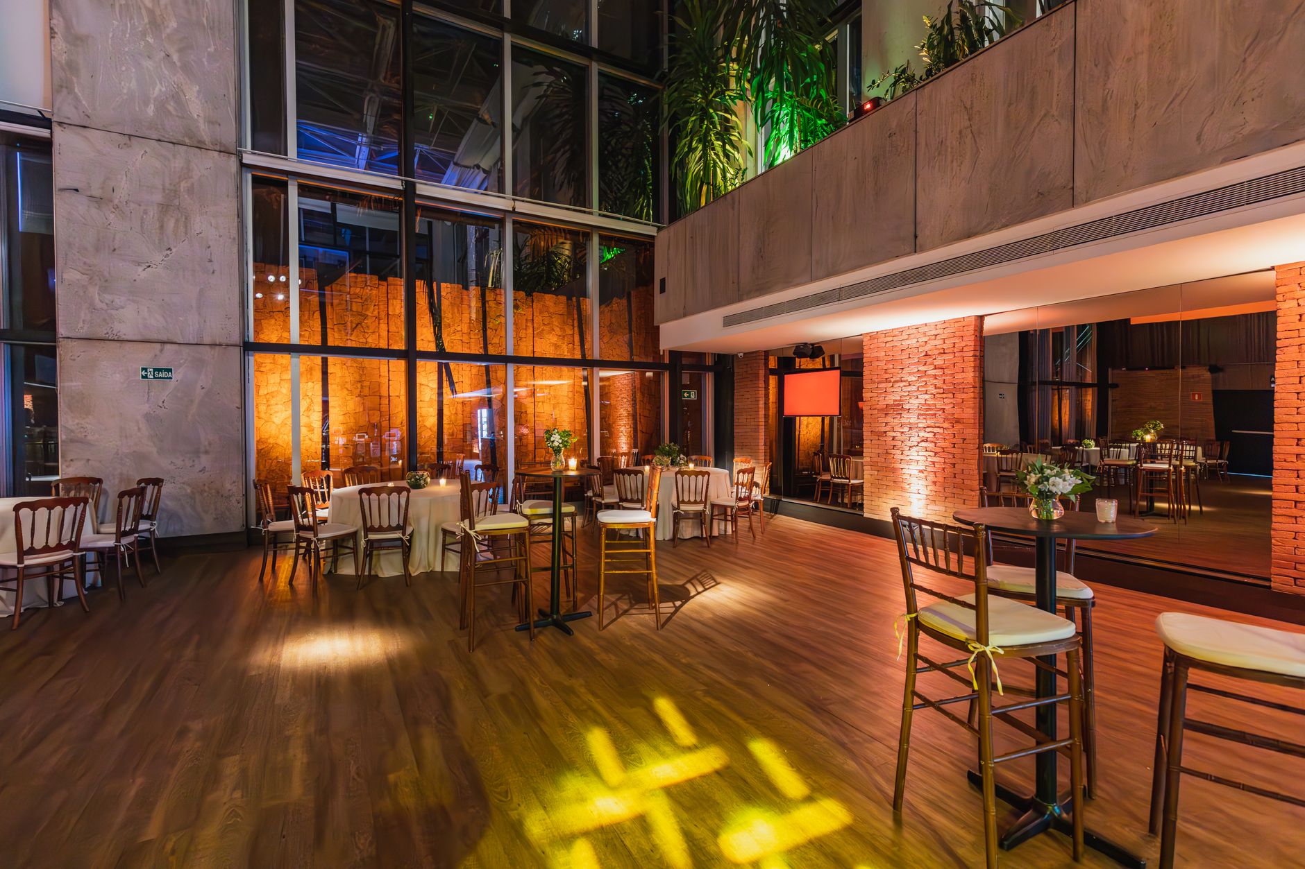 Event and community floor in a coworking space